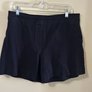 Spanx shorts, tummy control, side slits